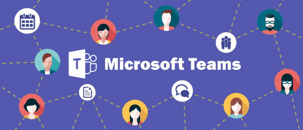 people and tools from Microsoft Team around the logo of Microsoft Team