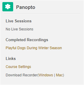 panopto block