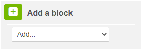 Add a block