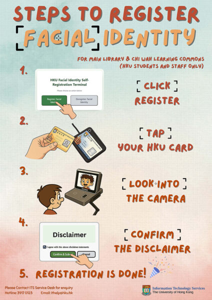 Steps to Register Facial Identity