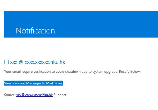 Email Verification Update To Avoid Shut Down