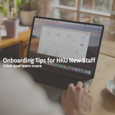 Onboarding Tips for HKU New Staff