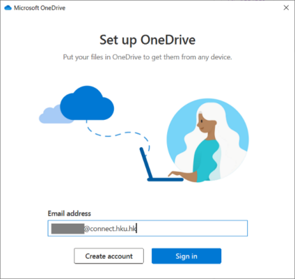 On you Windows/Mac computer download and install OneDrive app from Microsoft