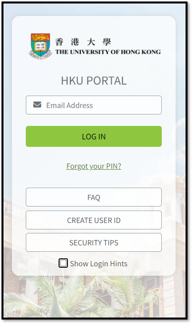 HKU_login