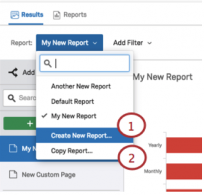 create report
