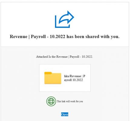 Revenue | Payroll 10.2022