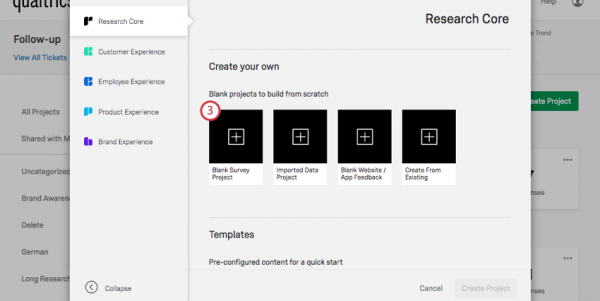 create blank survey 02