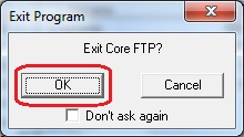 sftp coreftp personal 14
