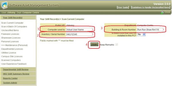 fill in the all the mandatory fields which marked with a red