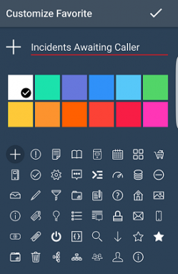 choose color for customize favorite