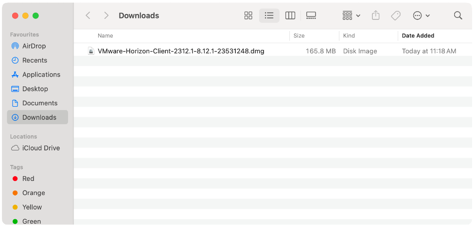 After the download is completed, double click the file to install.