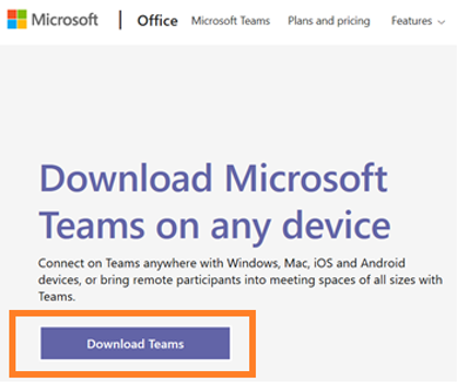 donwload ms team