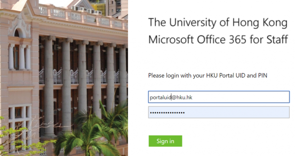ign in with your HKU email address 