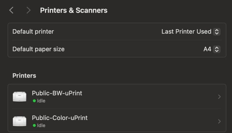 After will deployed two PaperCut uPrint follow you print printer