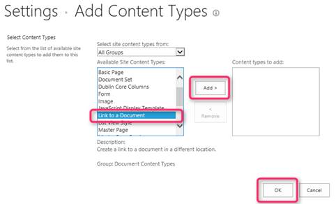Add content types