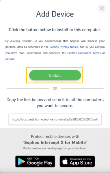 Click Install