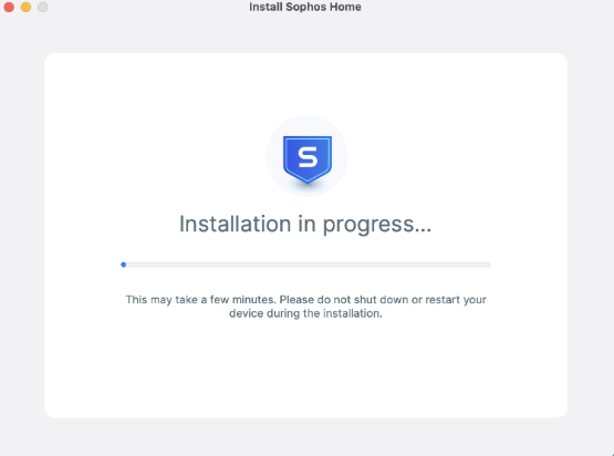 Installation will start after download and it may take a few minutes. Please do not shut down or restart your device.