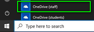 click onedrive