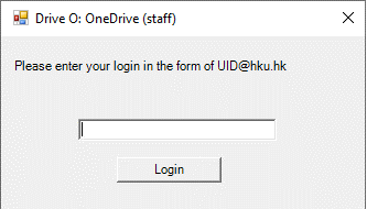 Enter your UID@hku.hk