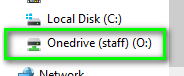 Wait until your OneDrive is connected