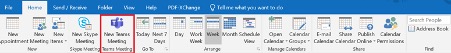 Click the “Calendar” icon on the left menu.